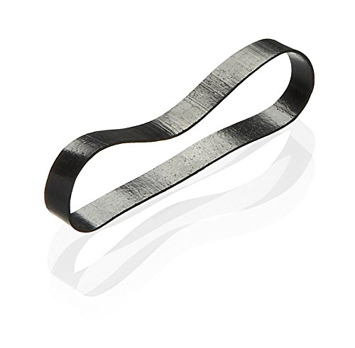 BLAX Snag Free Ponytail Holders - Black - 8 in 1 PACK