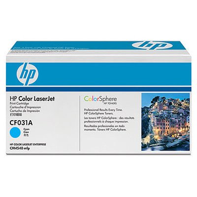 Preisvergleich Produktbild HEWLETT PACKARD Lasertoner cyan HP CF031A