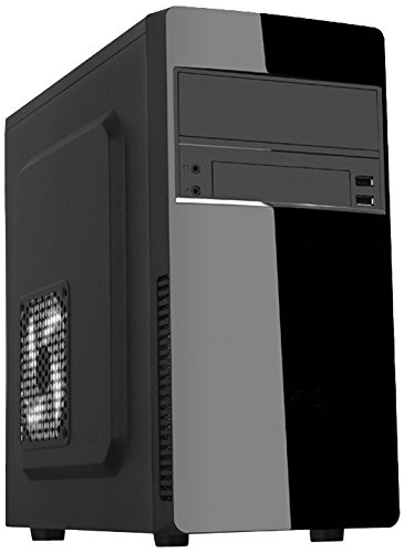 B-Move Vega - BMVEGA - Caja PC, Micro ATX, 500 W, Color Negro