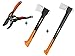 Produktbild Gartenpaul Set: FISKARS Spaltaxt X25 - XL + FISKARS Spaltaxt X11 - S + GARTENPAUL Gartenschere Amboss R1