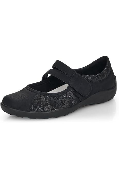 Chaussures De Ballet à Enfiler Rieker L9353-62 - Beige Avec Paillettes Dorées - Dessus Synthétique - Pour Femme - 11