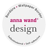 anna wand Bordüre selbstklebend HOT AIR BALLONS – Wandbordüre Kinderzimmer / Babyzimmer mit Tieren in Heißluftballons versch. Farben – Wandtattoo Schlafzimmer Mädchen & Junge, Wanddeko Baby / Kinder - 3