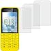Produktbild 3 x Displayschutzfolie matt/entspiegelnd für Nokia 220