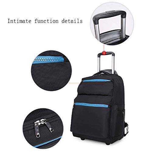 Preisvergleich Produktbild DYYTR 20 Zoll Große Lagerung Rollende Rucksack Multifunktions Wasserdichte Reisegepäck Für Jungen Reisen Schule Bücher Laptop-Tasche