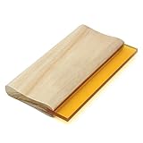caracteristicas: TOOGOO 8 pulgadas de impresion de pantalla de seda Press Squeegee solo 70 herramientas de raspador de tinta durometro