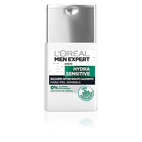 L'Oréal Paris Men Expert Hydra Sensitive Bálsamo After-Shave Calmante para Piel Sensible - 125 ml