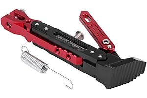 KIMISS Alliage D'aluminium Universel Support de Pied Réglable(Rouge)