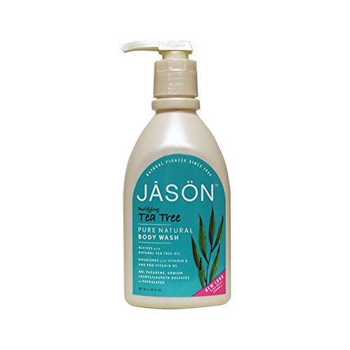 Jason Body Care: Pure Natural Body Wash, Purifying Tea Tree 30 oz (2 pack)
