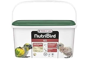 VERSELE-LAGA - NutriBird A21 - Pappa da imbecco alla mano per nidiacei - Amazzoni, cacatua e grandi parrocchetti - Ad alto contenuto proteico - 3kg