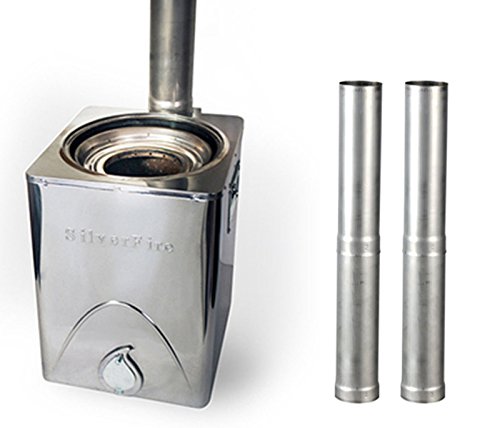 Preisvergleich Produktbild SilverFire Hunter Kamin Ofenrohr