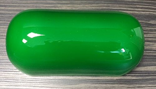 Lampenglas für Banker Lampe, Ersatzschirm , Bankers-Glas ,Schirm ,Glas ,Glasschirm , Lampenschirm ,Ersatzglas für Bauhaus Stil ,Landhaus Tischlampe Leuchte in grün - 4