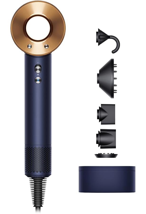 Dyson Supersonic ドライヤー ブルーHD18 Dyson Supersonic Nural™ Shineヘアドライヤー ビンカブルー／トパーズ