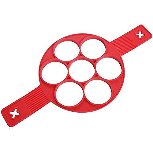 Vunoba Pancake form aus Antihaft Silikon, Pfannkuchen former, Pancake maker BPA-Frei, Lebensmittelechtes Silikon