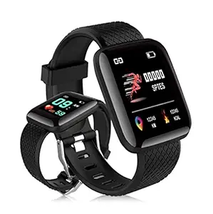 esuav Smart Fitness Band Activity Tracker with OLED Display Compatible with Android and iOS Devices.