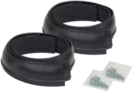 Pacer Performance52-156 Flexy Flares Black 2-1/2 x 58 Standard Duty Rubber Fender Extension Kit - 4 Piece by Pacer Performance