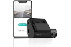 70mai Dash Cam Pro Caméra de Bord FHD 1944P Cam Voiture ADAS Dashcam Enregistreur de Conduite Wi-FI, APP, G capteur, WDR, Détection de Mouvement, Vision Nocturne, Parking Moniteur (sans GPS)