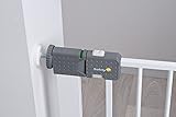 Safety 1st Quick Close ST Treppenschutzgitter, extra sicheres Metall-Türschutzgitter zum Klemmen, weiß, 73 – 80 cm, Möglichkeit der Verlängerung bis zu 136 cm verlängerbar (ab ca. 6 – 24 Monate) - 3