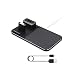 Produktbild MIUSON Aluminium 4-in-1 10W Qi Wireless-Schnellladegerät für iPhone XS Max/XS/XR/X / 8/8 Plus Samsung Huawei iPad Pro Pencil AirPods