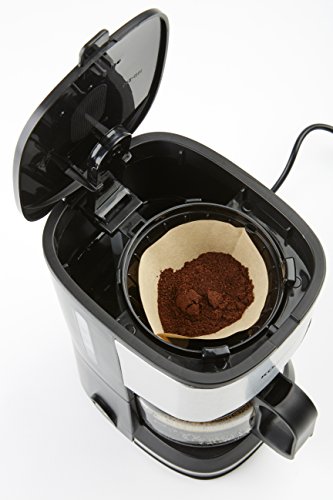 Korona – Kaffeeautomat 12015| 0,7 Liter | 5 Tassen | 550 W | Edelstahl/Schwarz | Singlehaushalt - 2