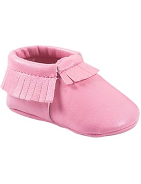 Happy Cherry Babyschuhe Erste Schritte Kids Mädchen Jungen Kunstleder Lauflernschuhe 11-13cm Länge Krabbelschuhe...