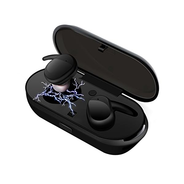 ELEGIANT Bluetooth Kopfhörer, True Wireless TWS 4.1 Headset Touch Steuerung Sport Ohrhörer IPX5 Earbuds mit Tragbare drahtlose Ladestation und integriertem Mikrofon für iPhone ipad Samsung Huawei