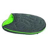 Weiche synthetische Isolierung und Schlafsack-Design für maximalen Komfort und Wärme, Wasserabweisend und schnell trocknend für eine einfache Reinigung, Seitlicher Reißverschluss für einen leichten Einstieg und Speicherung der Körperwärme