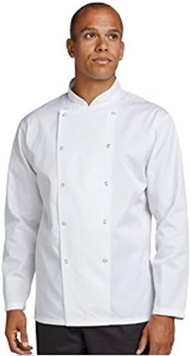 Denny's AFD Brand Special Value chef Jacket Long Sleeve White (3XL- fit chest 56/58" 141-146cms)