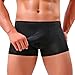 Produktbild Herren Boxershorts,Beikoard Sexy Herren Elefanten Ausbuchtung Boxer Briefs Slips Wäsche Pouch T Lingerie Unterhose Shorts (XXL, Schwarz)