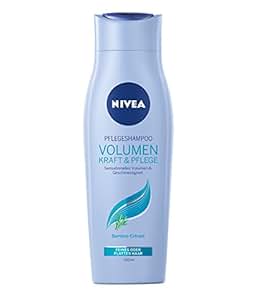 nivea shampoo hair care bottle conditioner volume beauty flat