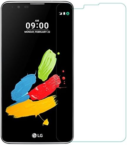 Granadatech@ Tempered glass screen protector for LG Stylus 2 (thickness 0.3 mm) HD quality, rounded corners 2.5D, 9H high shock resistance. No bubbles when installing the screen protector