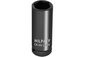 HILPATY Hlipaty Chiave a Bussola ad Impatto 21 mm con Attacco da 1/2", Cr-Mo, Lunghezza 78 mm