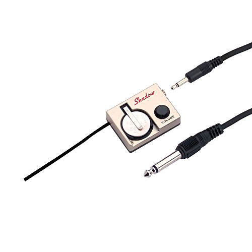 Shadow Electronics SHNFXUK - Pastilla (pickup) activa para ukelele con control de preamplificación y volumen