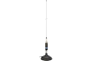 Antenne CB PNI S9 longueur 120 cm et aimant avec papillon PNI 120 / DV 125 mm inclus