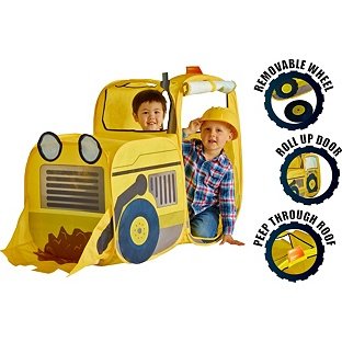 Hours of fun,Digger Play Tent.