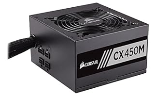 Corsair CP-9020101-EU CXM Serie CX450M ATX/EPS Teil-Modular 80 Plus Bronze 450W, Netzteil, EU