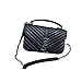Produktbild 2018 Mode Damen Matte Frosted Jelly Bag Kette Tasche Schulter Messenger Bag Handtasche Mini Bag Schwarz-M