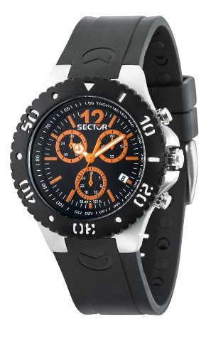 Sector Herren-Armbanduhr Analog Quarz Kautschuk R3271611002 Sector Herren-Armbanduhr Analog Quarz Kautschuk R3271611002
