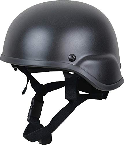 Mil-Tec Casque militaire Us - Noir