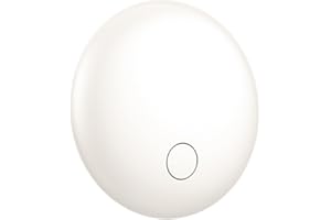 CASCHO Air Tracker Tag-1 Pack, Item Finder Works with Find My App (iOS Only), for Keys, Wallets, Luggage, and Backpacks, Loud Beep, Worldwide Tracking, IP67 Waterproof, Comes with 1 Protective Case