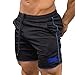 Produktbild Sommer Shorts Herren Sommer Pants kurze Hose Herrenmode Männer Sport Training Hose Sweatshorts Kurze Hosen Laufhose Shorts Fitnesshose Trainingshose Stretch Schwimmen Hosen Sweat-Shorts Hose Sweatpant  LMMVP (M, Blau)