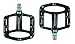 Produktbild Willyn Neu Design Magnesium Ultra light 3 Abgedichtetes Lager Trekking Rennrad Fahrrad Pedale Fahrradpedale Anti-Rutschpedale JT083