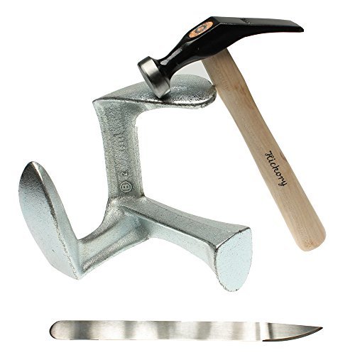 Profesional Zapato Kit De Herramientas De Reparación - zapatero trípode, Zapatero martillo y cuchillo. Alta calidad producto hecho en Alemania! by Langlauf Schuhbedarf
