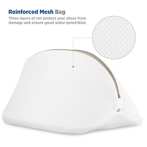 Ecooe 2 Stück Premium Wäschenetz für Schuhe / Sneaker, Multi Schutz Wäschenetz Wäschebeutel für die Reise - 2