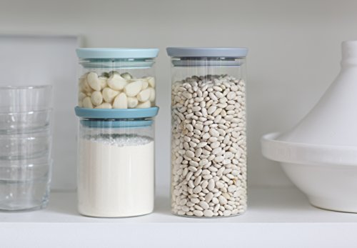 Brabantia 298240 Glasbehälter 1,9 L, dunkel grau - 5