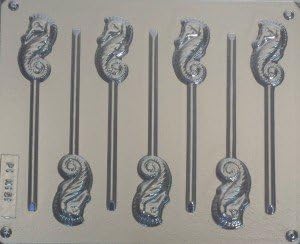 SEAHORSE CHOCOLATE LOLLIPOP MOULD SMALL