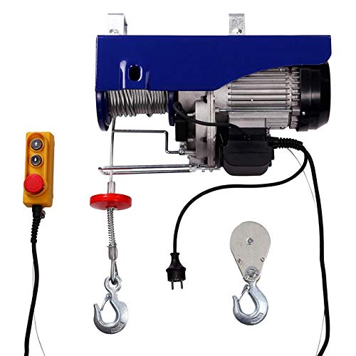 Elektrische Seilwinde Seilzug 500 kg / 1000 kg 12 m/6 m mit Kabelfernbedienung Motorwinde