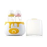2 in 1 Tragbares Doppelzimmer Neugeborenen Baby Smart Flaschenwärmer für Muttermilch Milch Wasser, Constant-Heizung - 2