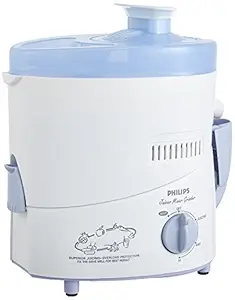 Philips HL1631 500-Watt 2 Jar Juicer Mixer Grinder (Blue)