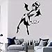 Produktbild Xzfddn Attraktive Vinyl Wall Decal Sexy Anime Manga Teufel Mädchen Aufkleber Wandbild
