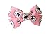 Price comparison product image Single Pink Converse Hair Bow Bobble on elastic ribbon - perfect hair accessory / accessories for girl's birthday parties or party bags and every day ponytail